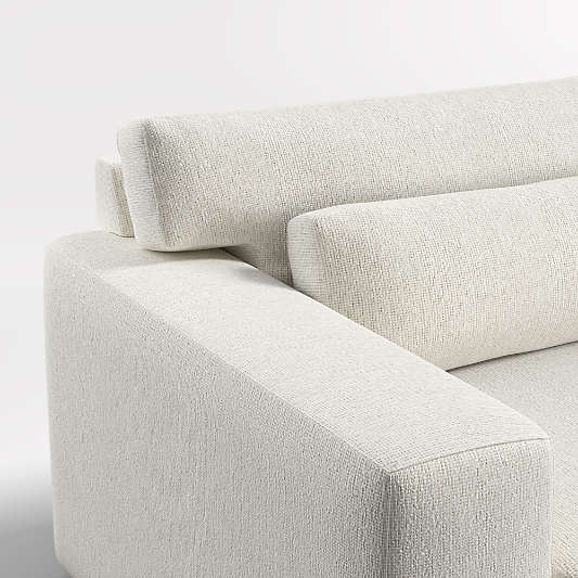 Retreat 3-Piece U-Shaped Sectional Sofa with Double Chaise Lounge