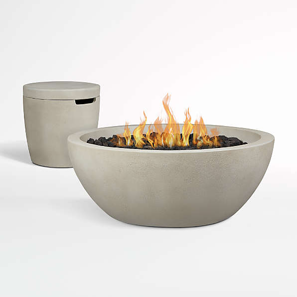 Outdoor Fire Pits And Tables For The, Ceramic Pot Fire Pit