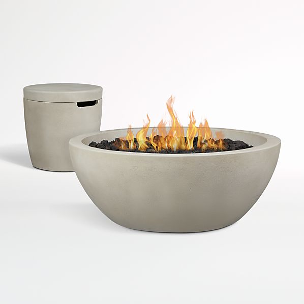 Outdoor Fire Pits And Tables For The, Seasonal Trends Propane Fire Pit