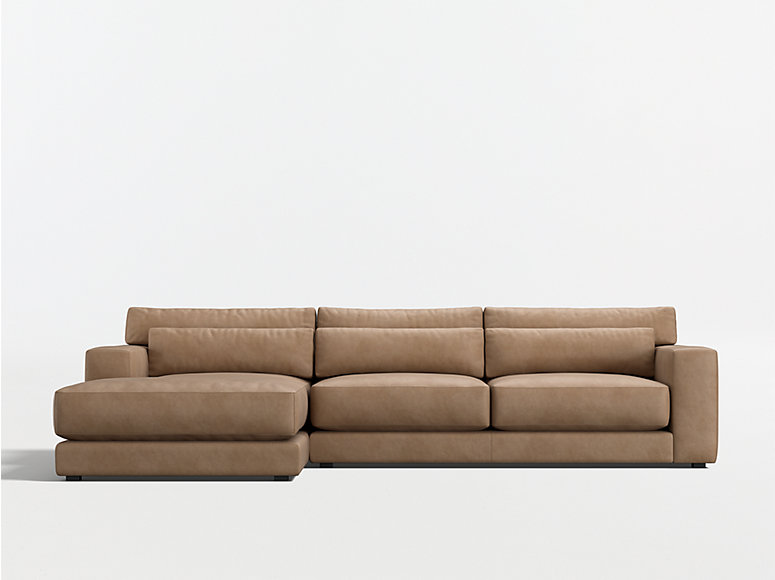 Retreat Leather Sectional Sofas