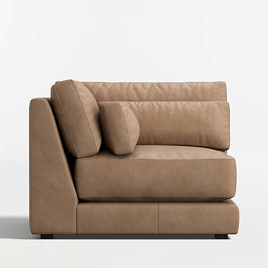 Retreat Leather Corner Chair Sectional Piece