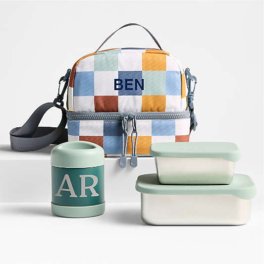 Retro Hopscotch Kids Lunch Box Bundle