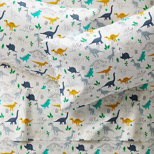 Organic Dinosaur Full Sheet Set