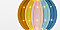 Retro Rainbow Hot Air Balloon