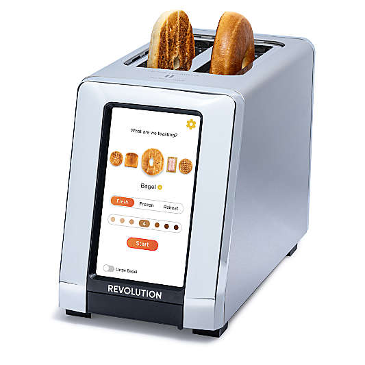 Revolution InstaGLO® R180 Connect Stainless Steel Toaster with Toastie Press