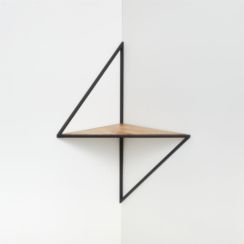 Reva Corner Decorative Shelf + Reviews Crate & Barrel Canada