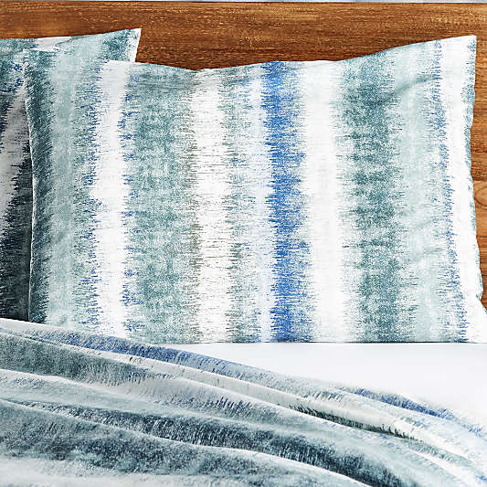 Reva Ikat Print Standard Sham