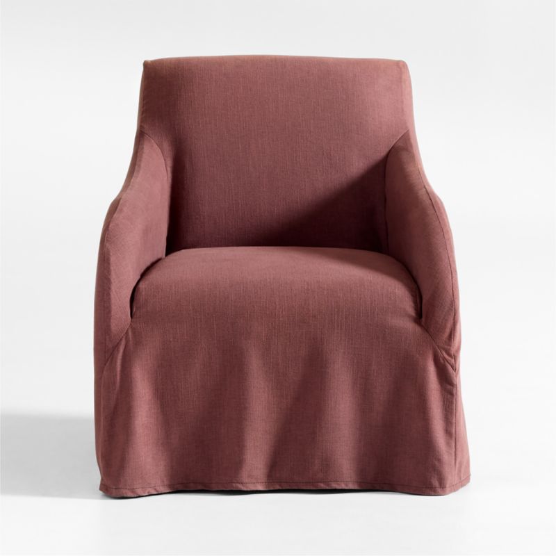 Revello Slipcovered Swivel Accent Chair - image 2 of 6