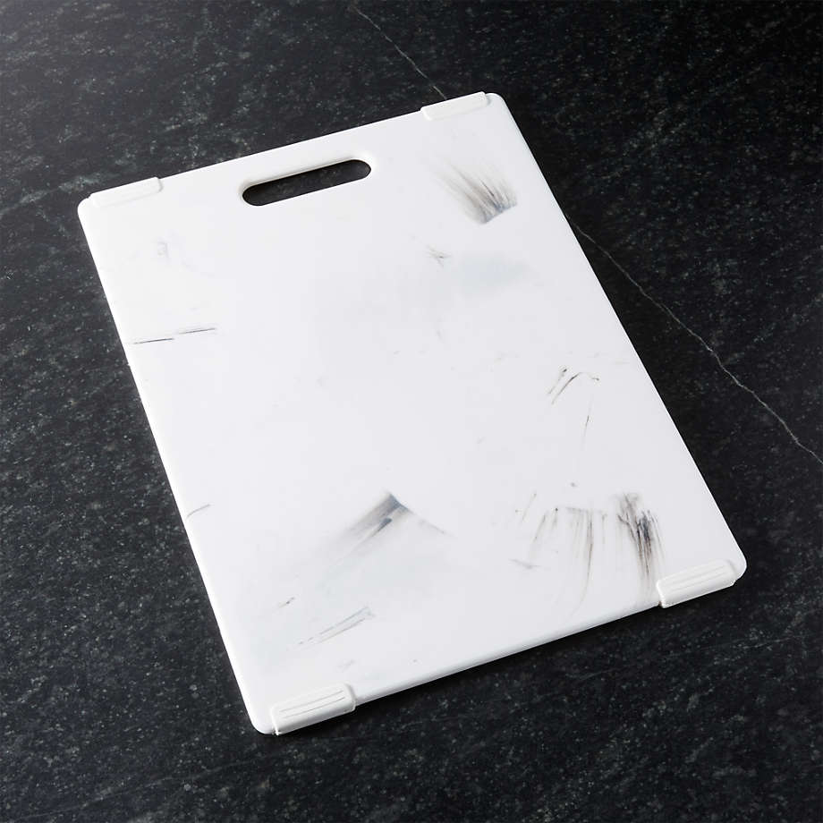 Jelli Reversible White Marble Cutting Boards