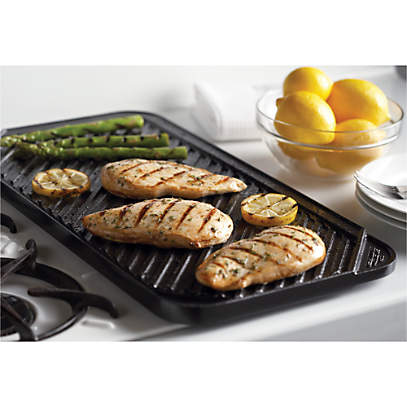 Nordic Ware 2 Burner Reverse Griddle Black