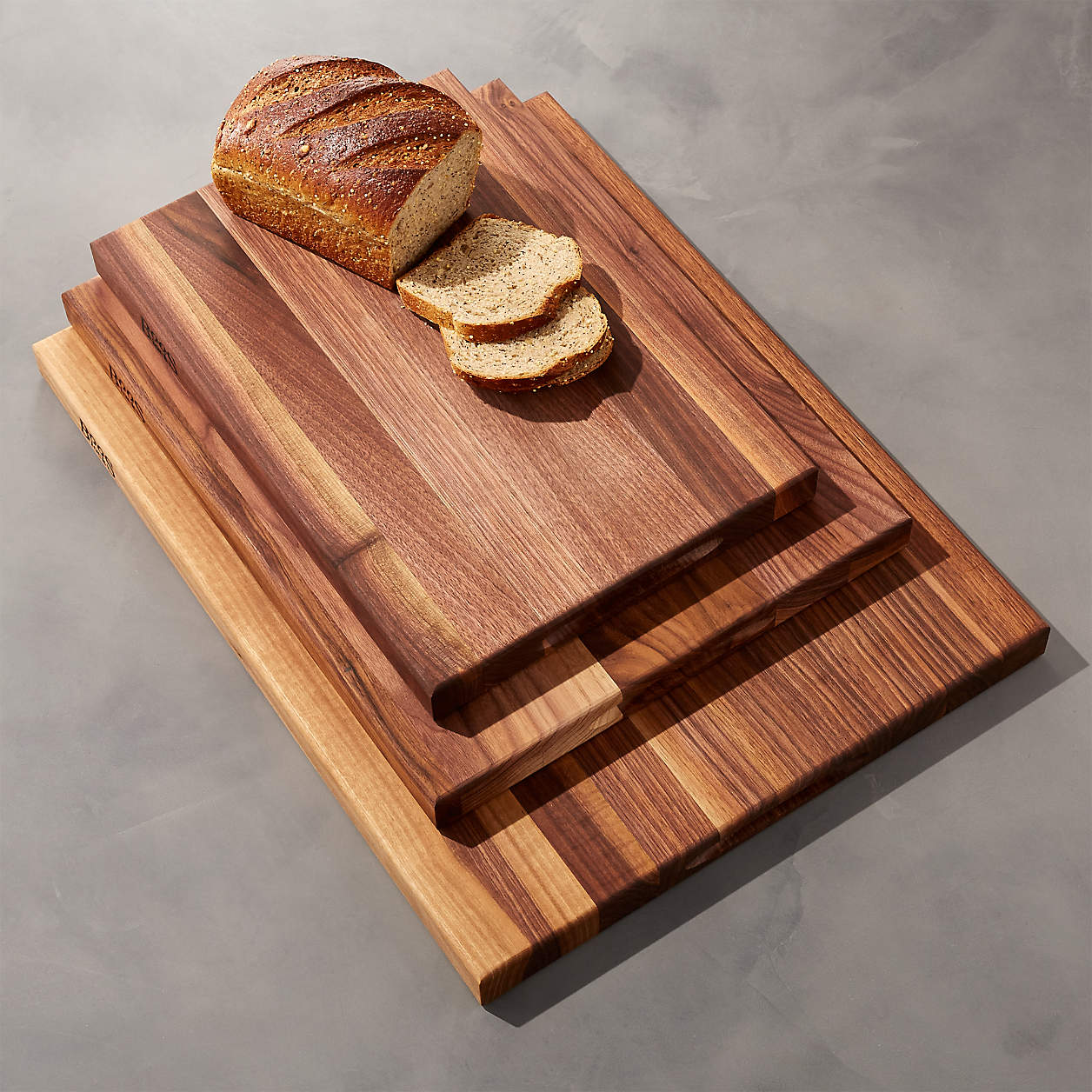 John Boos Reversible Walnut Cutting Board Crate & Barrel