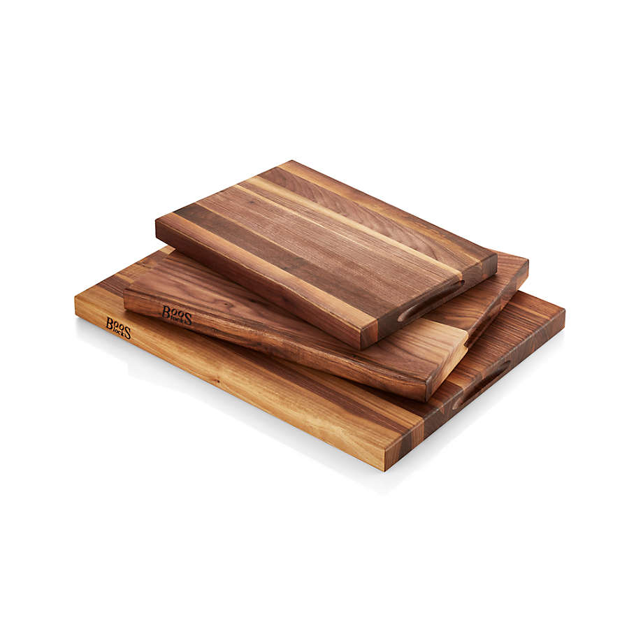 John Boos Reversible Walnut Cutting Board | Crate & Barrel