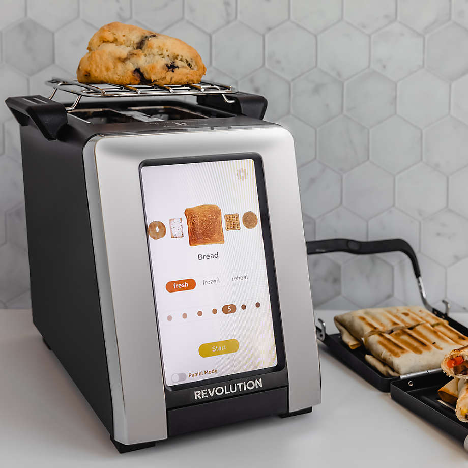 Revolution InstaGLO® R270 Toaster + Toastie Press + Warming Rack Bundle -  NEW