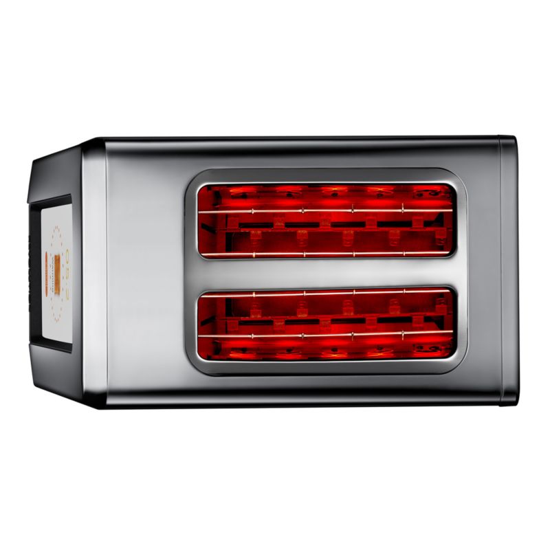 Revolution InstaGLO® R270 Brushed Platinum Toaster - image 7 of 7