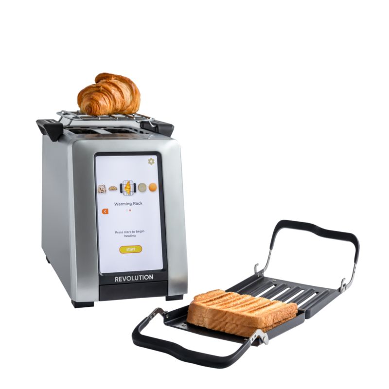 Revolution InstaGLO® R270 Brushed Platinum Toaster - image 6 of 7