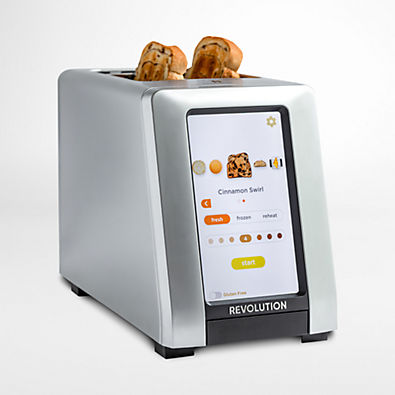 View Revolution InstaGLO® R270 Brushed Platinum Toaster details