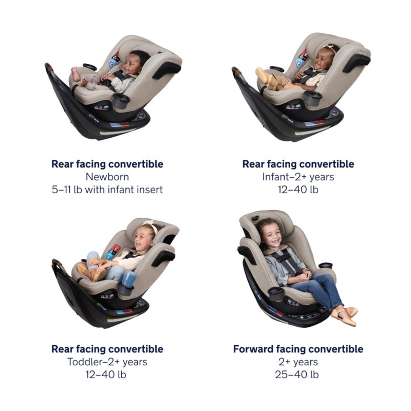 Nuna REVV ™ Caviar Black Convertible Rotating Baby Car Seat - image 10 of 10