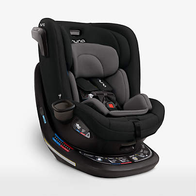 Nuna REVV ™ Caviar Black Convertible Rotating Baby Car Seat