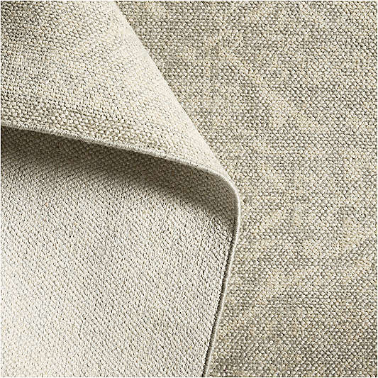 Rhodes Performance Traditional Beige Handknotted Rug Swatch 12"x18"