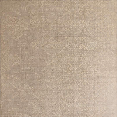 Rhodes Performance Traditional Beige Handknotted Area Rug 6'x9'