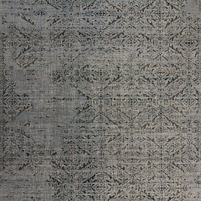 Rhodes Performance Traditional Blue Handknotted Area Rug 6'x9'