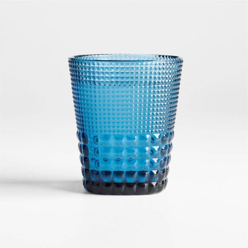 Rhodes 11.5-oz. Blue Textured Double Old-Fashioned Glass - image 0 of 3