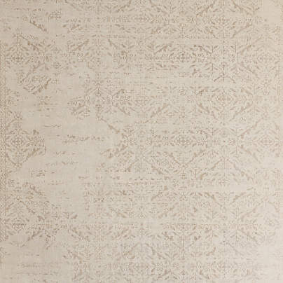 Rhodes Performance Traditional Ivory Handknotted Area Rug 8'x10'