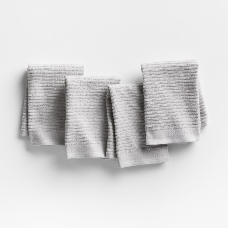 Simply Essential™ Bar Mop Dish Cloths - Grey, 6 units - Kroger