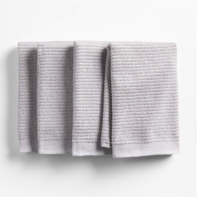 Simply Essential™ Bar Mop Dish Cloths - Grey, 6 units - Kroger