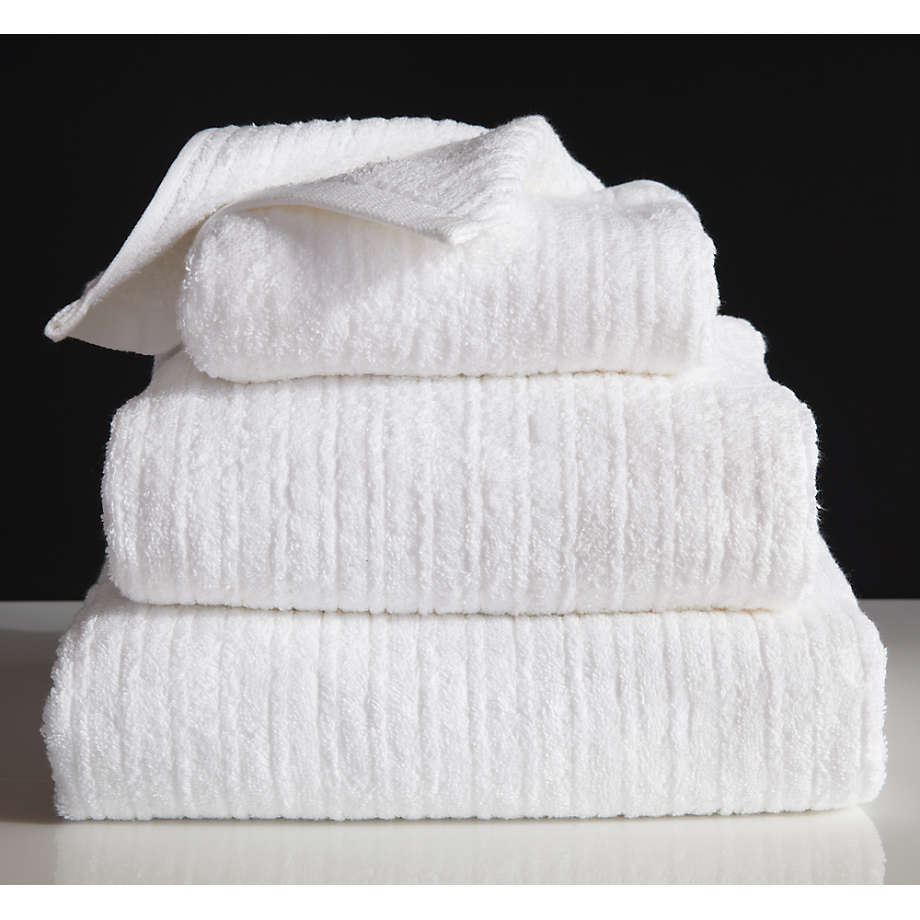 crate and barrel bath towels