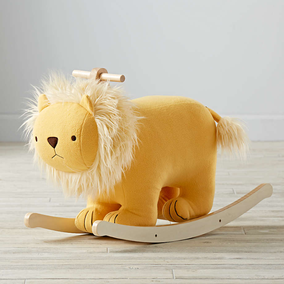 Crate Barrel Lion Toddler Rocker Toy The Shops at Willow Bend