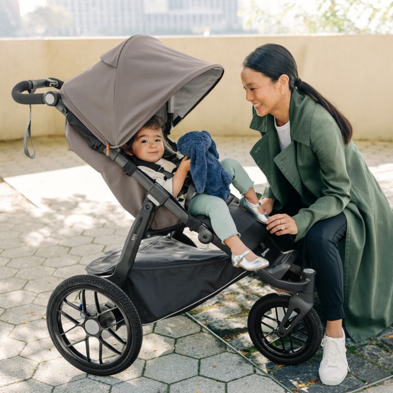 UPPAbaby ® Ridge ® Theo Brown Foldable Jogging Baby Stroller - image 2 of 12