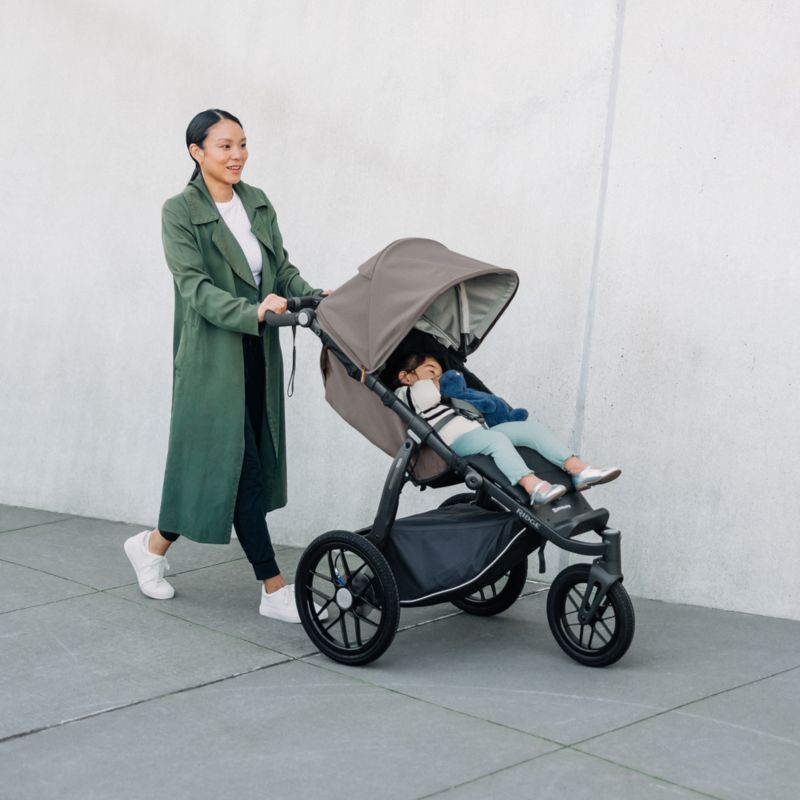 UPPAbaby ® Ridge ® Theo Brown Foldable Jogging Baby Stroller - image 1 of 12