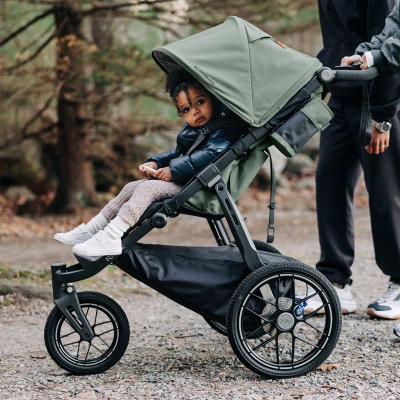 UPPAbaby ® Ridge V2 Evelyn Green Foldable Jogging Baby Stroller - image 1 of 13