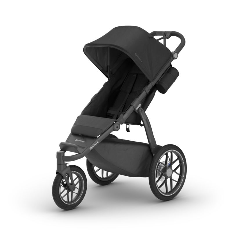UPPAbaby ® Ridge V2 James Black Foldable Jogging Baby Stroller - image 3 of 12