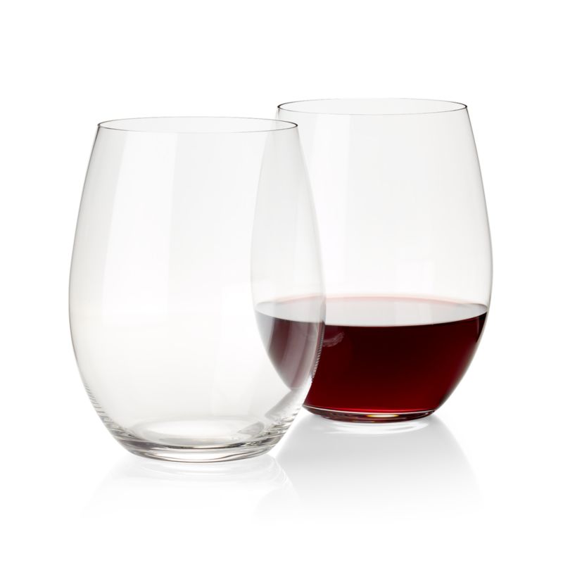 Riedel O Stemless Cabernet/Merlot Wine Glasses, Set of 2 + Reviews ...