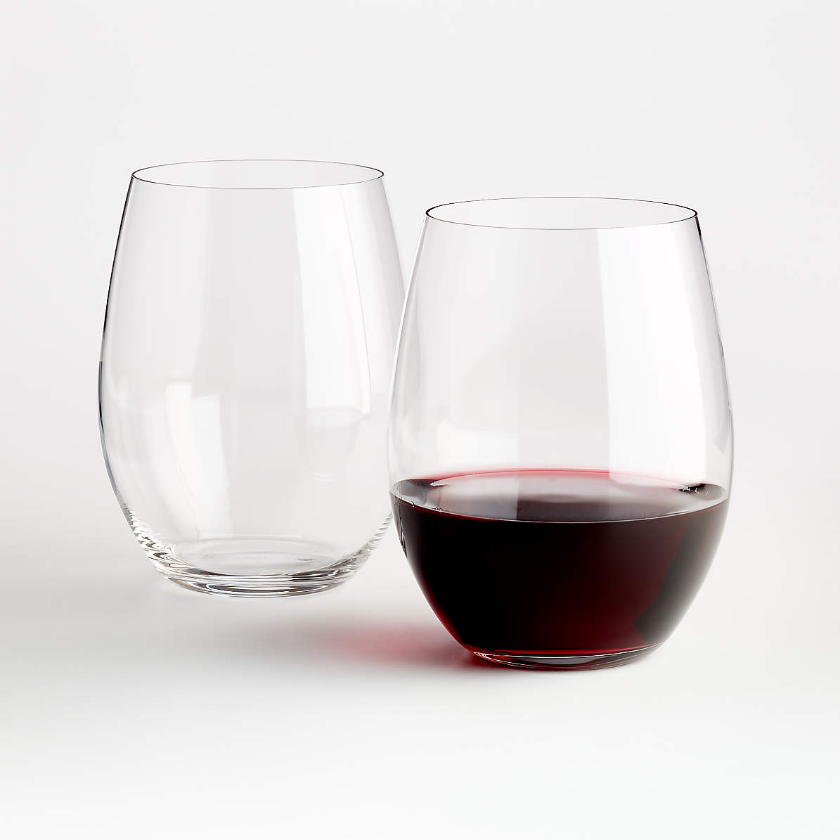 Riedel O Cabernet/Merlot Stemless Wine Glass, Clear, 21 oz - 4 count