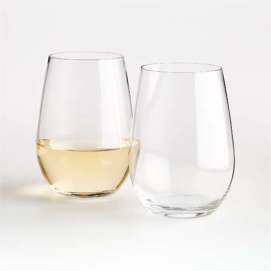 Riedel O 13-Oz. Stemless Riesling/Sauvignon Blanc Wine Glasses, Set of 2