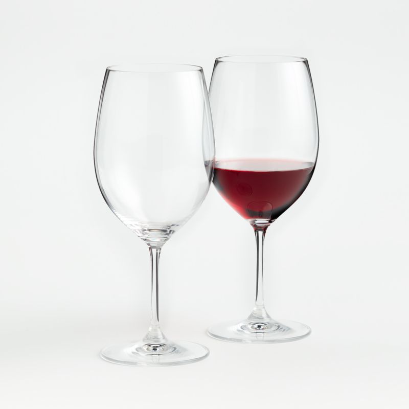 Riedel Vinum Cabernet/Merlot Wine Glasses, Set of 2 + Reviews | Crate &  Barrel