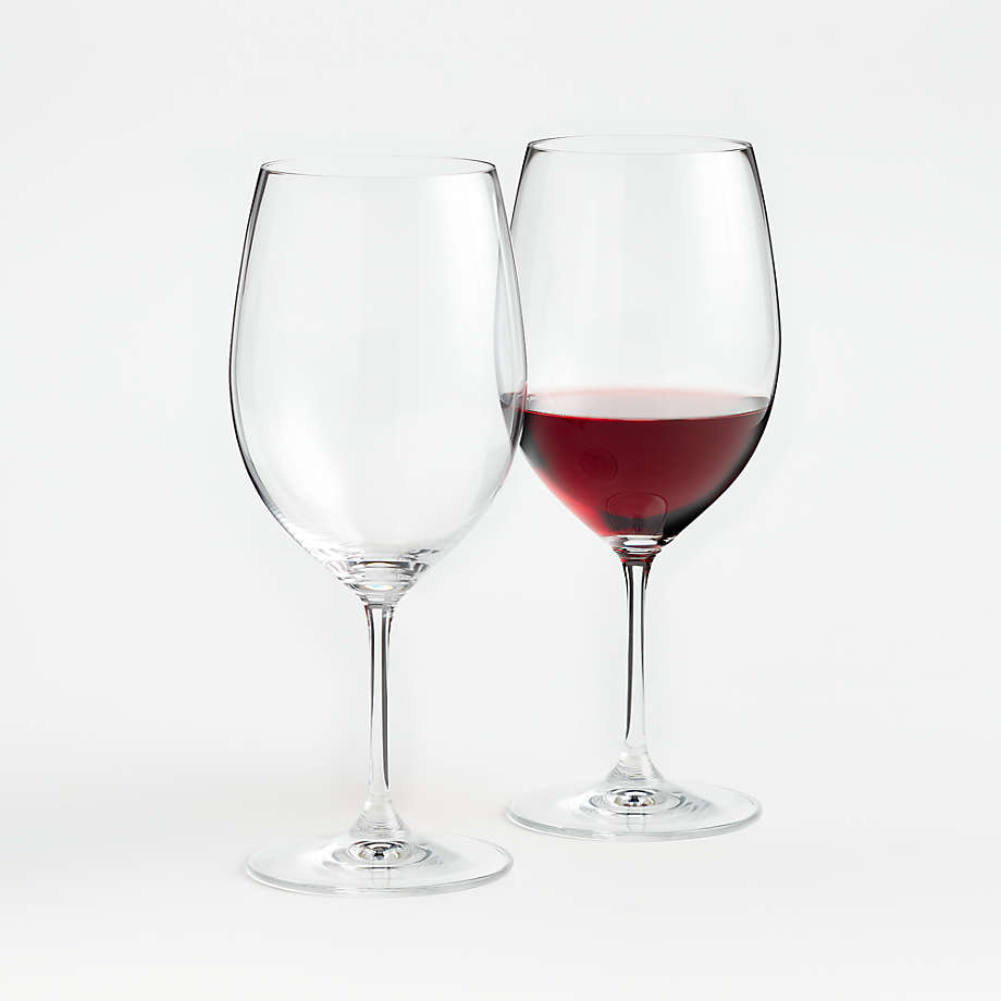 Riedel vinum cabernet merlot wine glasses set of 2 reviews crate