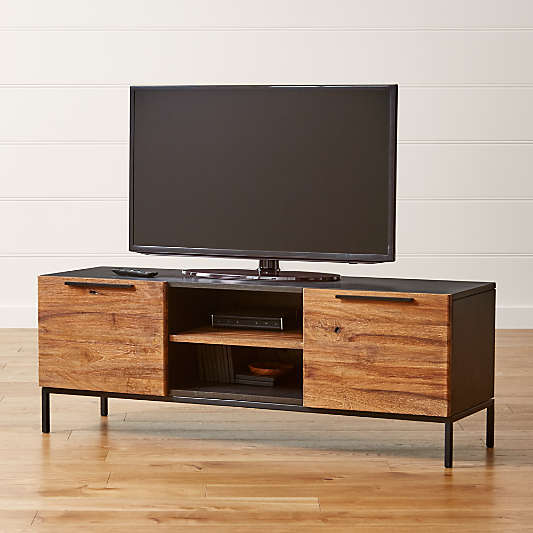 Rigby Natural 55" Small Media Console with Base