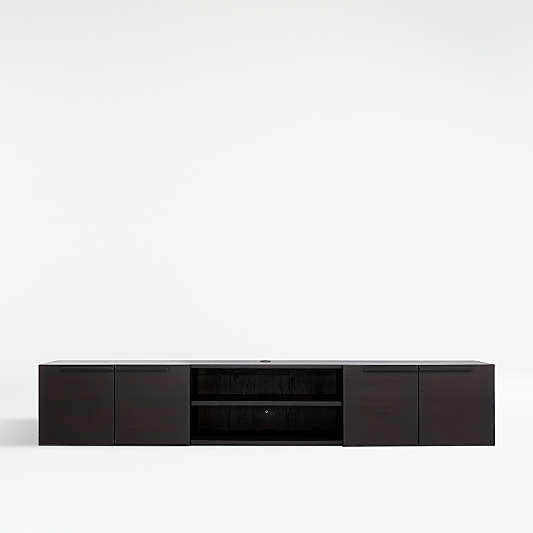 Rigby 80.5" Large Floating Wenge Media Console