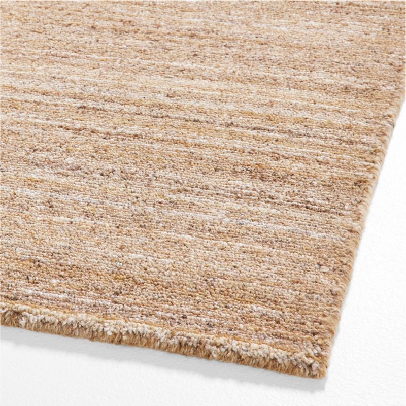 Rimini Wool Loop Camel Brown Area Rug 9'x12' - image 3 of 4