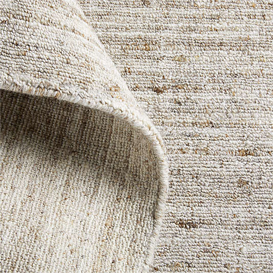 Rimini Wool Loop Cream Area Rug 8'x10'