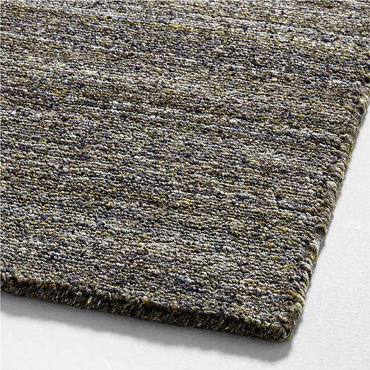 Rimini Wool Loop Dark Grey Area Rug 9'x12'