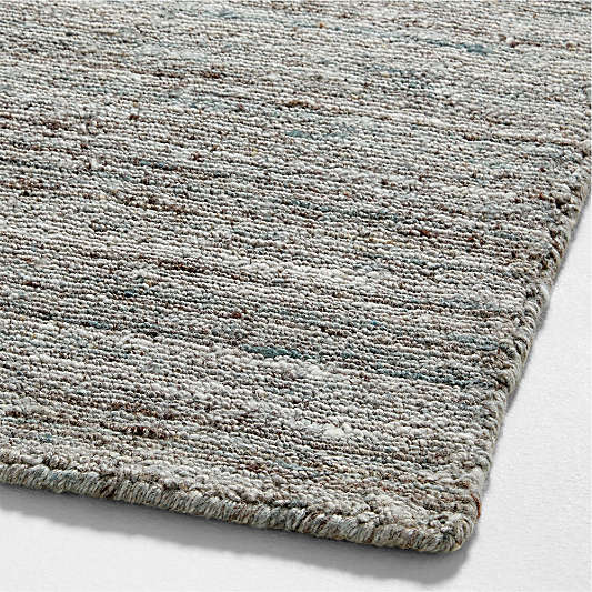 Rimini Wool Loop Steel Blue Area Rug 10'x14'