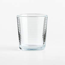 Rings 12-Oz. Double Old-Fashioned Glass + Reviews | Crate & Barrel