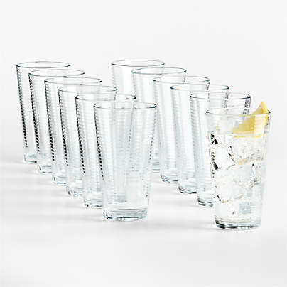 Rings 16-Oz. Cooler Glasses, Set of 12