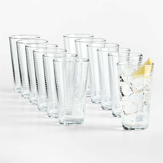 Rings 16-Oz. Cooler Glasses, Set of 12