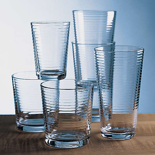 Rings 12-Oz. Double Old-Fashioned Glasses, Set of 12